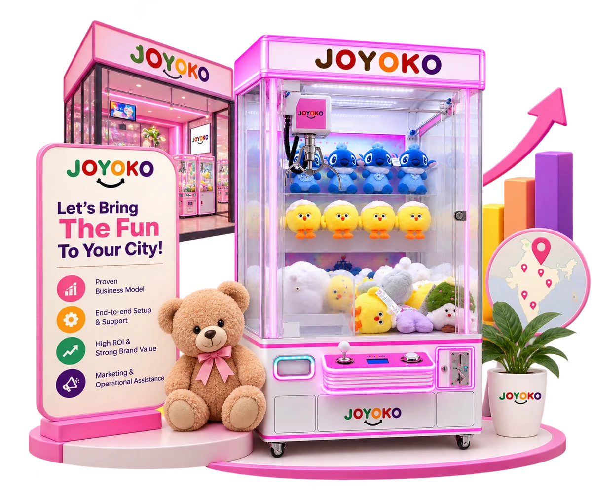 Joyoko franchise machine